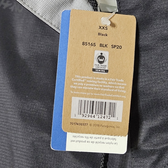 Patagonia Women's Rainshadow Pants Black Size XXS - Picture 10 of 10